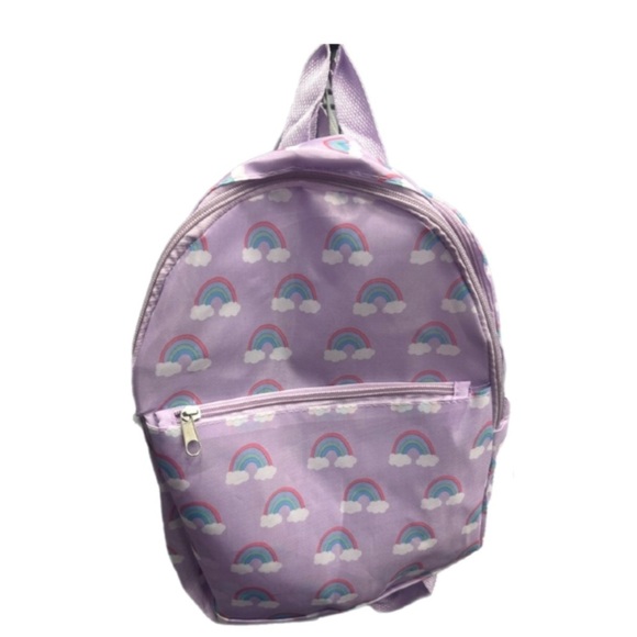 None Other - 5 for $25 SALE 🎉 Purple Rainbow Kids Backpack